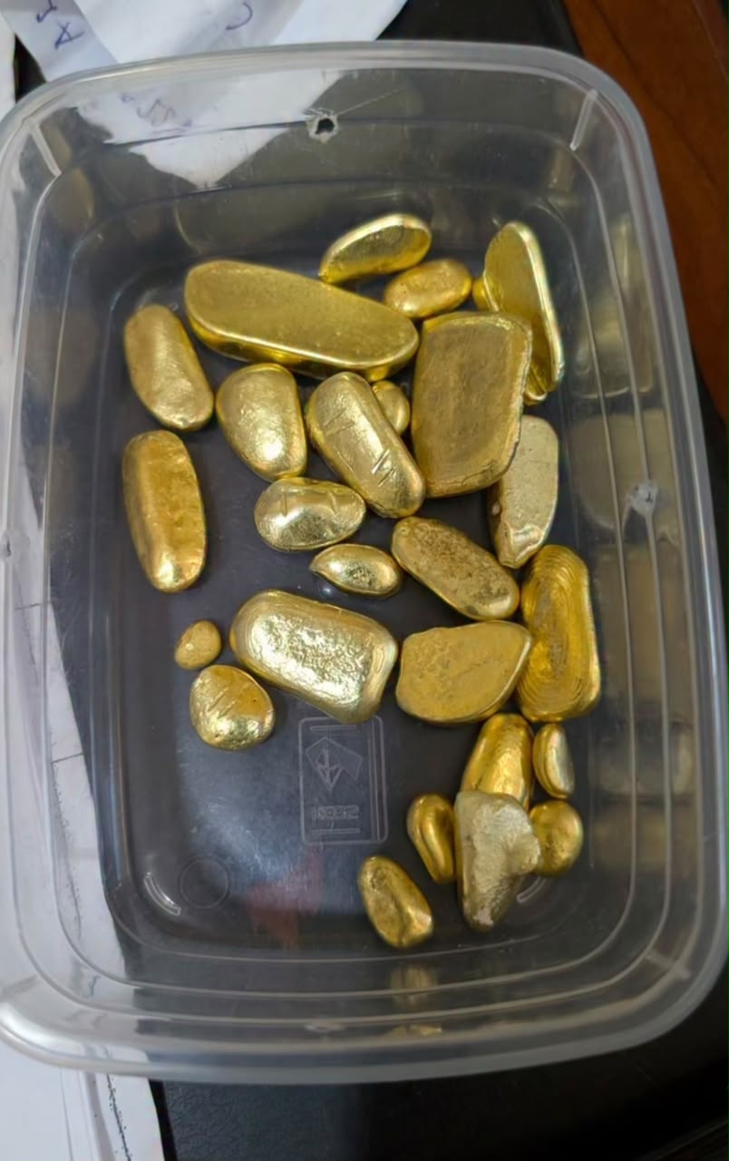 Gold processing workspace