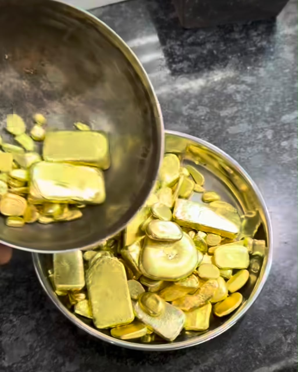 Gold ore supplied for assay